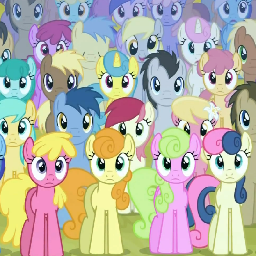 A Simple Crowd of Ponies.