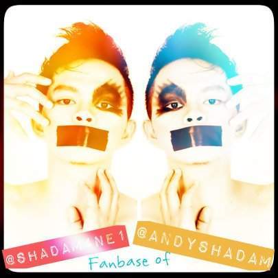 1st Fanbase of @andyshadam Leader of @Wantedboyband 
Keep Support him for Everything, Forever and Ever :*| 
We proud of you #Shadam4NE1