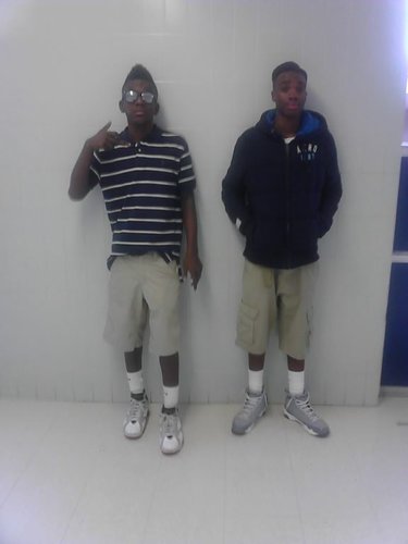 Sis Nae Here ! Love You Bigg Bro (: ' follow me @TaJianayC #Team dark skin #Team Okc #Team nation #Team jordan