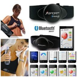 The iSport wireless chest strap measures and tracks specific heart rate and calories burned. See your details immediately on your iPhone or Android!