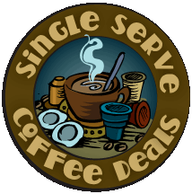 SSCoffeeDeals's profile picture. We scour the internet for all the best deals for single serve coffee such as Pods, K-Cups, T-Discs, & Capsules as well as brewing machines & accessories!