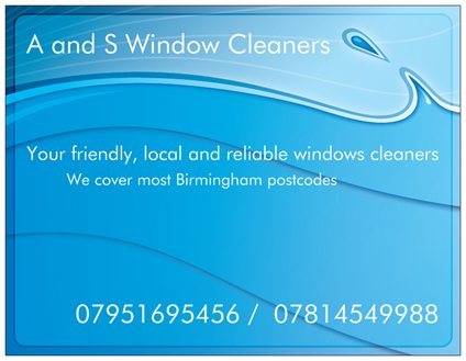 AandSwindows_'s profile picture. Local and reliable window cleaners. We cover most Birmingham postcodes