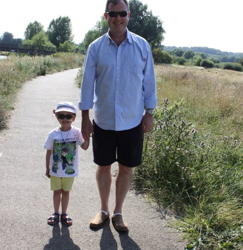Part of the In Jimmy's Footsteps Appeal raising funds for Cancer Research UK