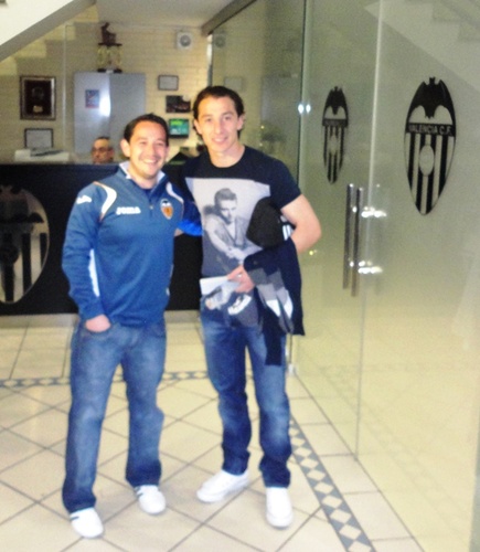 Aficionado mexicano del Valencia CF
