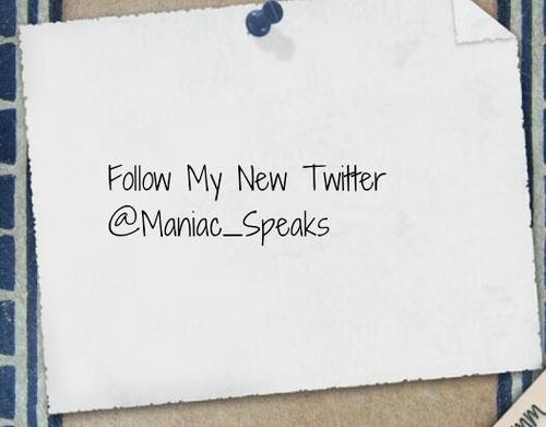 Welcome To The Mind of a manic ..... FMOI@Mindof_a_maniac Follow my new Twitter @One_N_1mill !!!!!