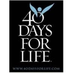 The 40 Days for Life prayer campaign in Tuscaloosa, Alabama. 40 Days of prayer and fasting, constant vigil, and community outreach.