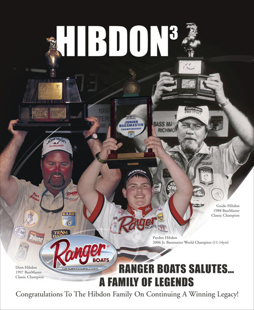 TheHibdons's profile picture. 3 Generations of Champion Bass Anglers