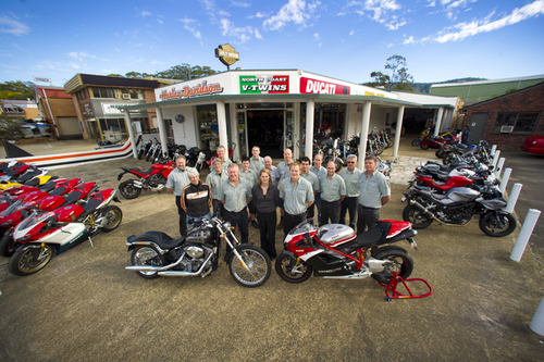 North Coast V-Twins is located in Coffs Harbour, NSW Australia. Harley-Davidson, Ducati & Hyosung sales, service & repairs.