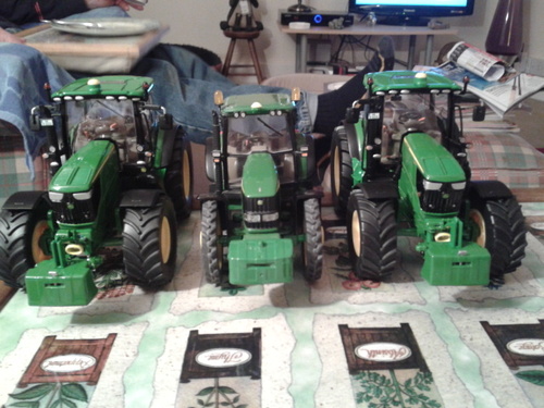 1/32 model farm based in somerset, growing Potatoes, Weat and Barley