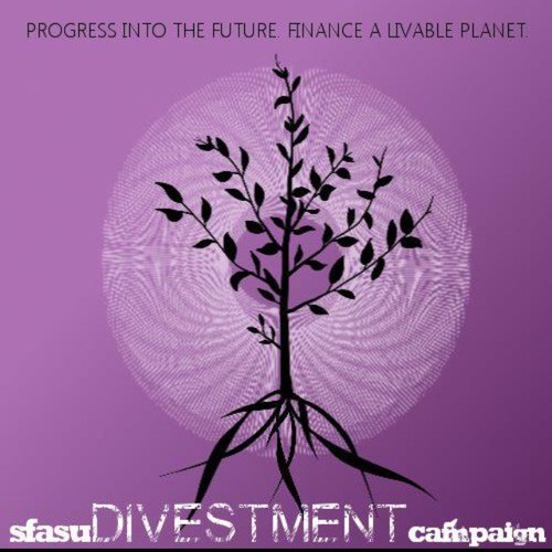 divestsfasu's profile picture. Climate change is obvious. Let's stop funding it. #gofossilfree #divest