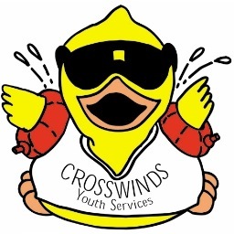 I'm one of thousands of yellow rubber duckies that will race  during the Great Brevard Duck Race to benefit Crosswinds Youth Services.