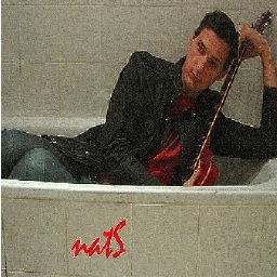 Guitariste du groupe les premiers surpris