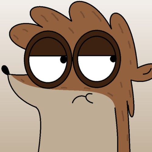 Hi my name is Rigby! Im a 23 year old Racoon. I work at the park with my best firend Mordecai! #RegularShow (Role Play Account) #TeamRigby #Single