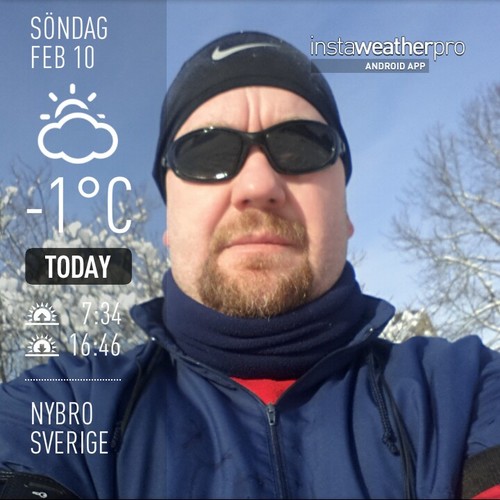 Tränar för mitt eget välmående!
Cyklar, springer och jobbar med den egna kroppen som tyngd.