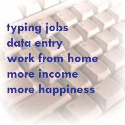 html typing job from home