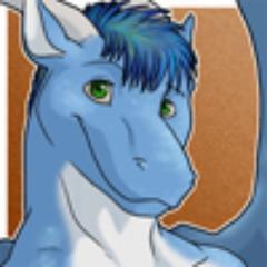 36 Male blue and white dragon.