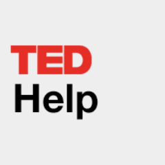 Tweet us with your http://t.co/3iZvfSSrLt, TED Conference, and TED iOS app related questions or issues.