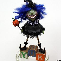 Creator of Whimsical Holiday Vintage Inspired Collectibles, Ornaments and Decorations.