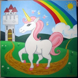 EEHOORNS BABY, ~ beheerder; Agent P ~ Crazy bitches ~ Pou is stoer ~ WIJ WILLEN EEN EENHOORN SMILEY ~ doei