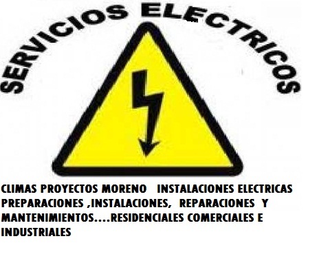 PROYECTOS MORENO ELABORACION DE SERVICIOS TECNICOS TALES COMO INSTALACIONES ELECTRICAS,INSTALACIONES FRIGORIFICAS,PLOMERIAS,PINTURA Y HERRERIA CONTEMPORANEA