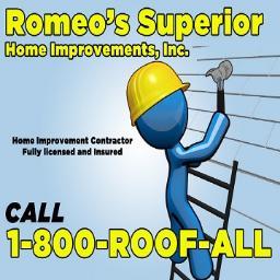 RomeosSuperior's profile picture. Romeo's Superior Home Improvements is a full service residential construction company. Over 20 years serving Western New York. Call us today at 1-800-ROOF-ALL!