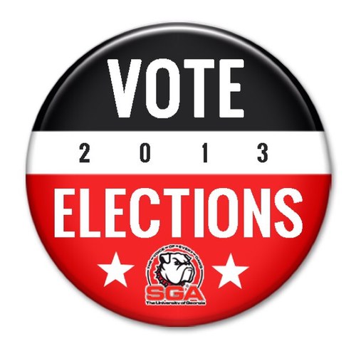 The offical twitter page of UGA Student Government Association Elections!
