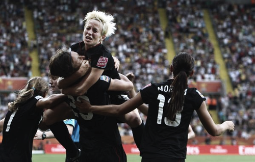 USWNT's #1 Fan!! So thanful for what this team has done for women's soccer and I hope they continue to help the sport grow in the United States.