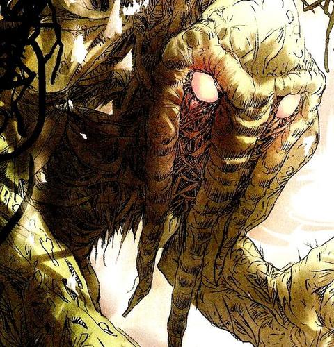 Through scientific means Biochemist Ted Sallis' became the Guardian of the Nexus of All Realities. He now wanders the Earth as Man-Thing!! (Marvel Rp)