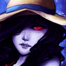 Marceline the Vampire Queen. Hey, I'm not mean. I'm 1,000 years old, and I've lost track of my moral code! 

Do not eat my fries.