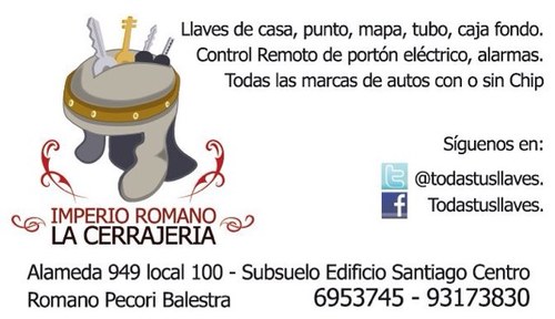 cerrajeria especializada en todo tipo de llaves aca de seguro la encuentras