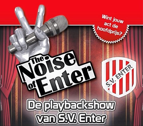 Officiële twitter-account The Noise of Enter. De jaarlijkse playbackshow van Sv Enter! 13 maart 2015! #thenoiseofenter!