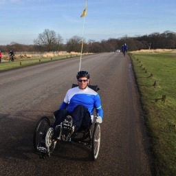 2.4 mile swim / 112 mile cycle / 26.2 mile walk / 1 cliff-face climb......despite Paul's paralysis! 

Sponsor me at: http://t.co/8UqANFTe