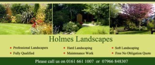 Professional Landscapers, Fully Qualified, Maintenance Work, Soft Landscaping, Hard Landscaping, Free Quotation Call Us On 0161 661 1007 or 07966848307