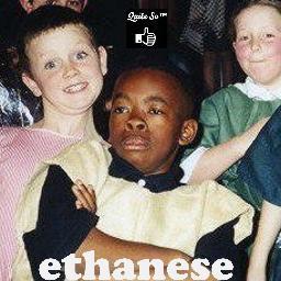 Ethanese_'s profile picture. 'Ethanese' is a term coined by Mr Humphrey O Patrao to describe a distinct dialect by himself and a close group of his friends in Manchester