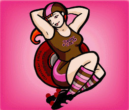 VivaUnderpants's profile picture. Viva Underpants is a derby girl old enough know better. 
Roller Derby started her fitness fire but Derby Lite keeps it hot!