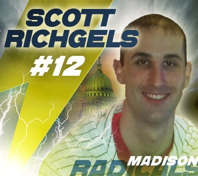 Ultimate Frisbee Player for the Madison Radicals