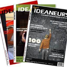 IDEANEURS is a bi-monthly magazine that talks about Egypt's most inspirational entrepreneurs, creatives, innovators and visionaries. Apply NOW!