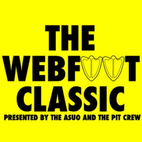 The Webfoot Classic is an annual 3-on-3 basketball tournament presented by the @ASUO and the @OregonPitCrew for UO students, facutly, and staff.