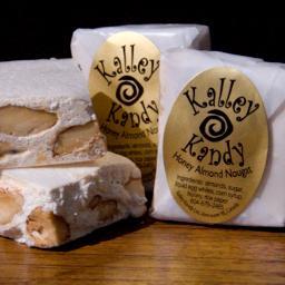 Honey Almond Nougat. Available at local farmer's markets. Custom orders welcome. Gluten and dairy free. Made fresh every day. We ship internationally.