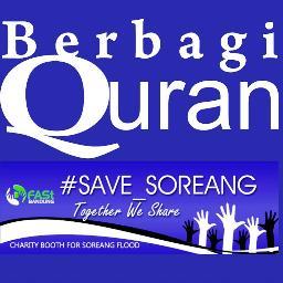 Akun Resmi program dari komunitas FAST BANDUNG Berbagi Al Quram ke berbagai pelosok Negeri dengan mengganti Al Quran baru beserta pengajar Al Qur'an. Barakallah