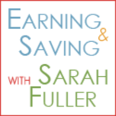Blog about all things to help you earn and save at Earning and Saving with Sarah Fuller. Author of 3 books.