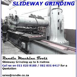 Randie Machine Tools is a Service Provider to Engineering Companies. We Service, Repair, Refurbish and Retrofit CNC Machine Tools and Machine Tool Building.