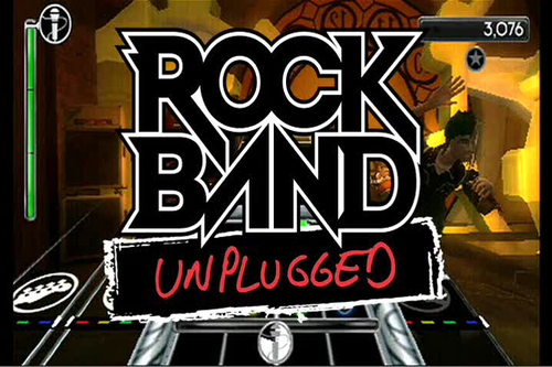 Play Rockband Unplugged on your PSP today!