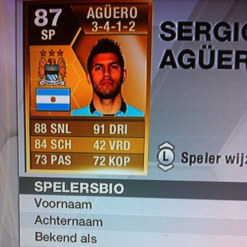 Ik verloot niet al te goede spelers maar ben wel 100% betrouwbaar!
