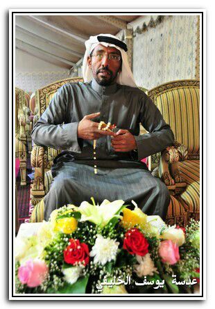 الاستاذ عبدالرحمن الصالحي بشخصية بابا عطوف المحببة للاطفال