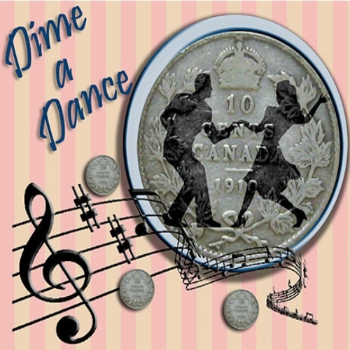 Dime A Dance is a show that provides DJing and professional ballroom and contemporary dancers to dance with the audience.