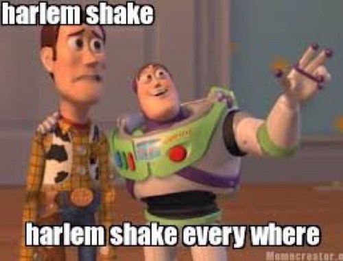 Decididos a hacer el mayor evento de Harlem Shake en la red, dentro de la UP JUEVES 14 de marzo 16:30 hrs.