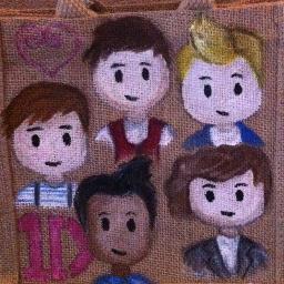 TotesPrincess's profile picture. I provide handpainted Jute bags customised to match hair & eye colour of your little princess. Bags are perfect for all her girly treasures. xx