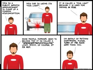 Foglighttwits's profile picture. A blog about the twats the use their fog lights when there is no fog...... Tweet us you offenders ( dont tweet whist driving though)