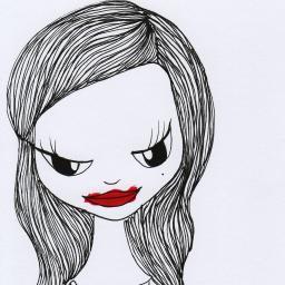 Sweet but moody character